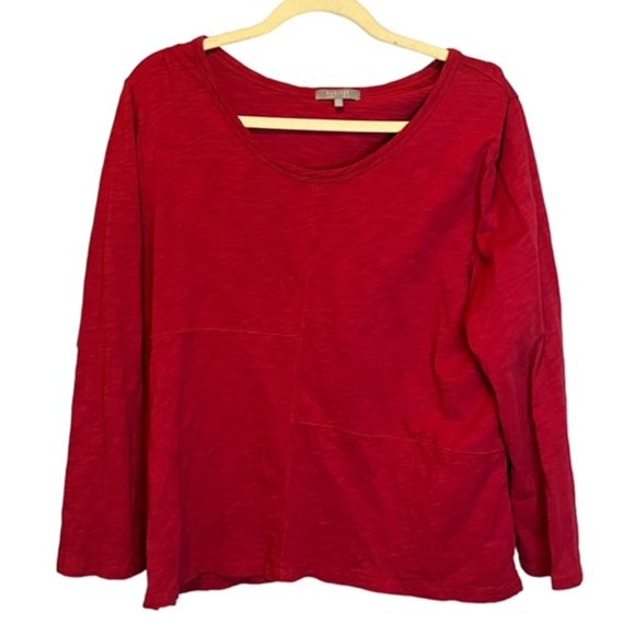 Habitat Tops Habitat Clothes To Live In Blouse Womens Xl Red Poshmark